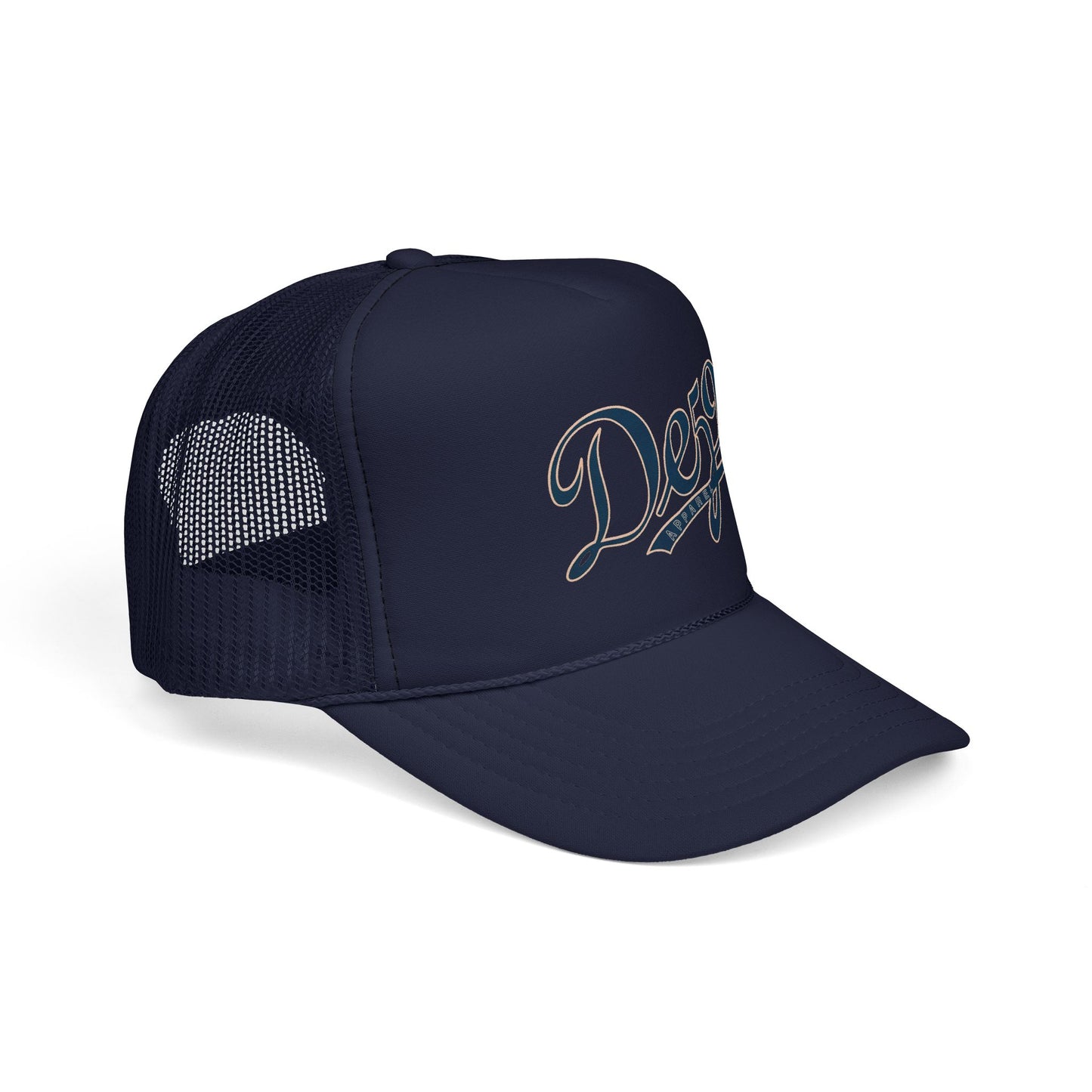 Stylish Embroidered Trucker Cap - Casual Headwear for Everyday Adventures