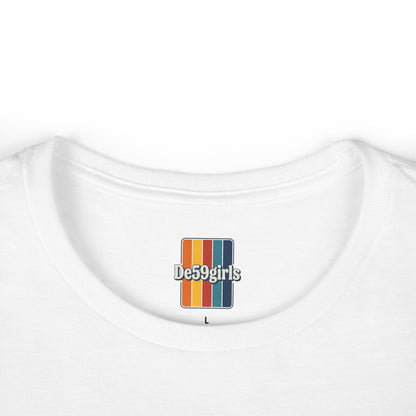 Retro Sunset Stripes with Hibiscus "Da-59"