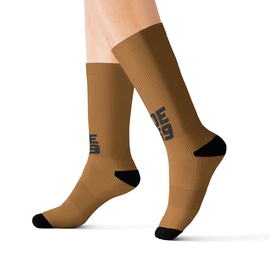 stacked Sublimation Socks