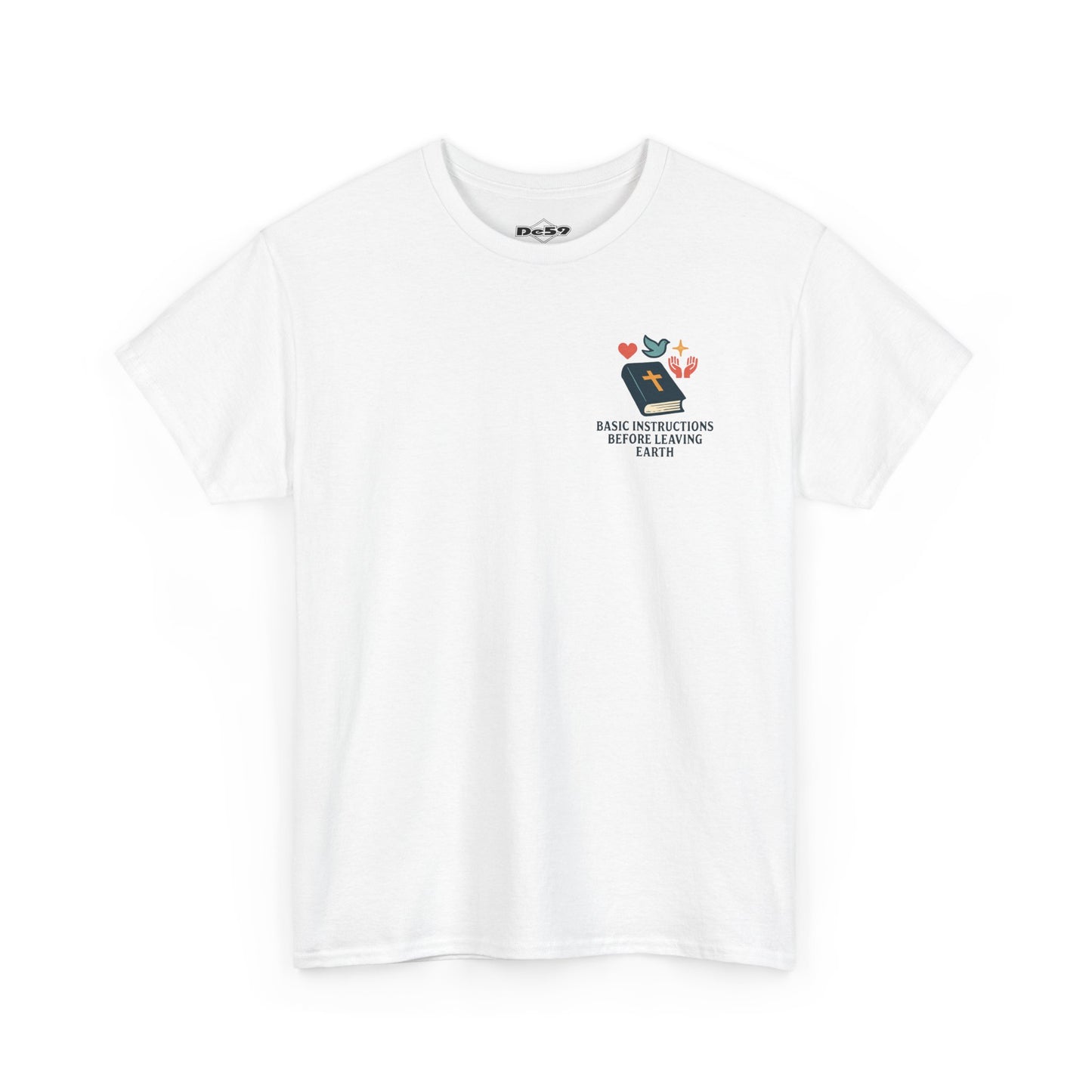 T‑Shirt — "Basic Instructions Before Leaving Earth" Graphic Tee