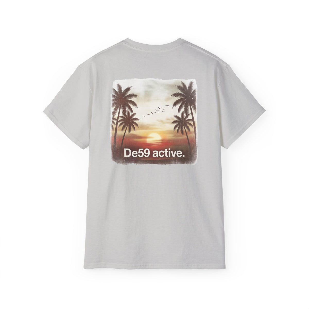 Sunset"De59 active." Text