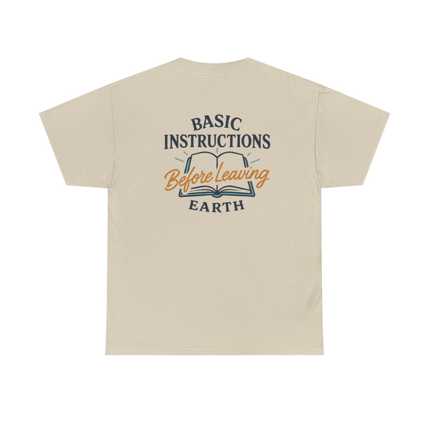 T‑Shirt — "Basic Instructions Before Leaving Earth" Graphic Tee