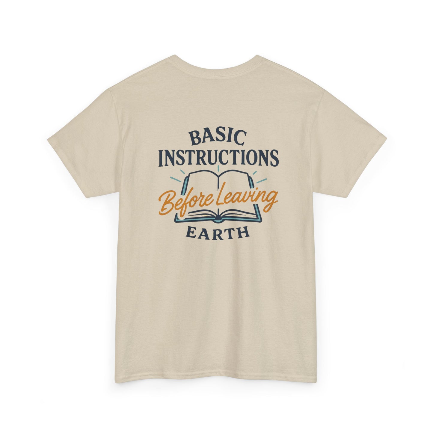 T‑Shirt — "Basic Instructions Before Leaving Earth" Graphic Tee
