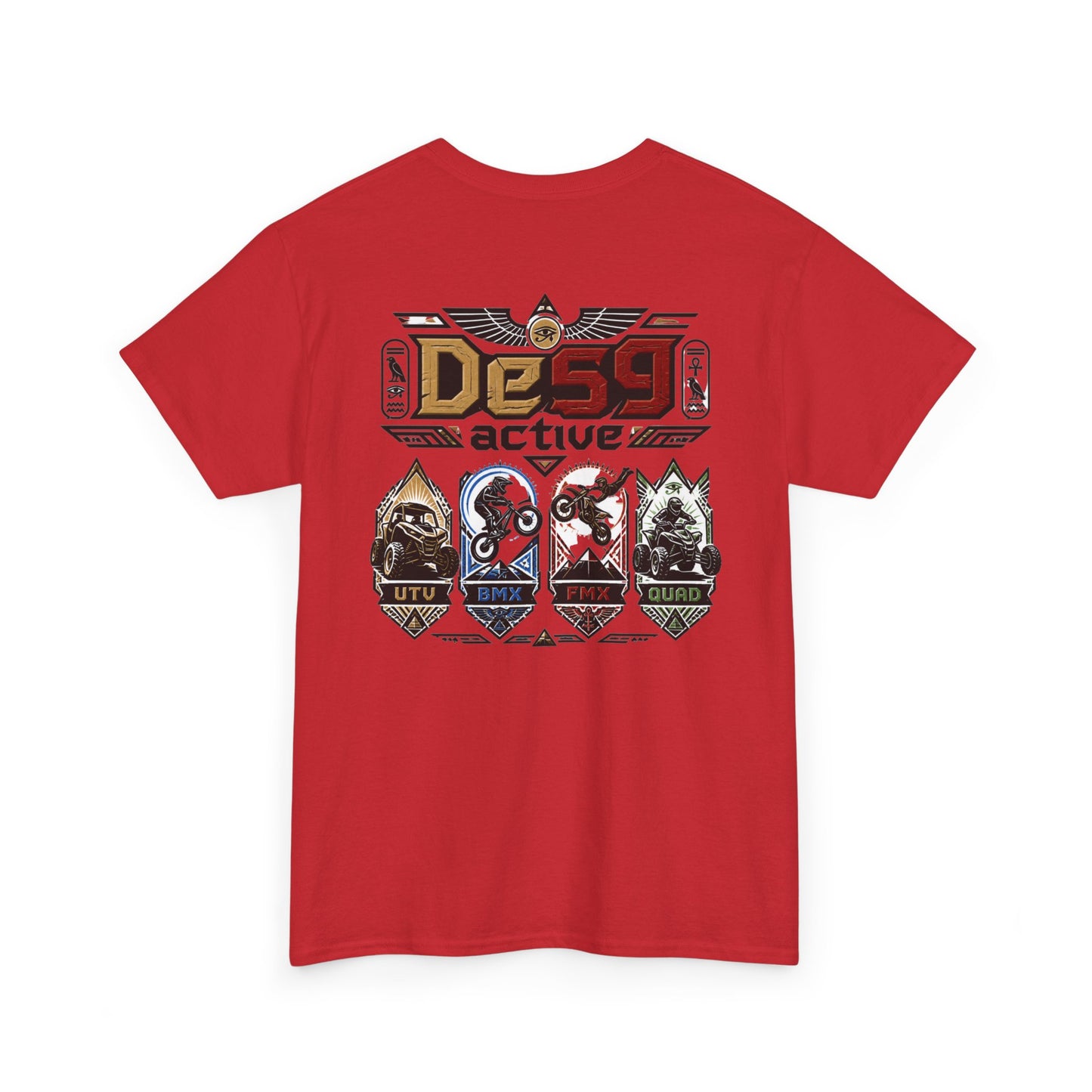 "De59 Active" Outdoor Sport Pocket & Back Print