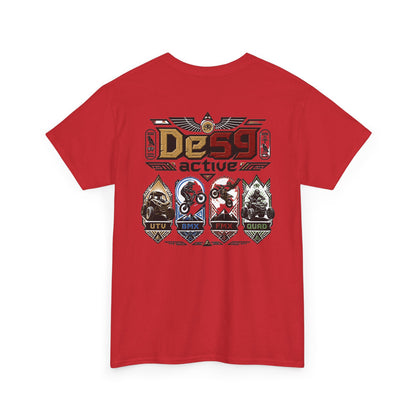 "De59 Active" Outdoor Sport Pocket & Back Print