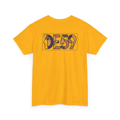 DE59 Abstract Geometric Retro Graphic T-Shirt