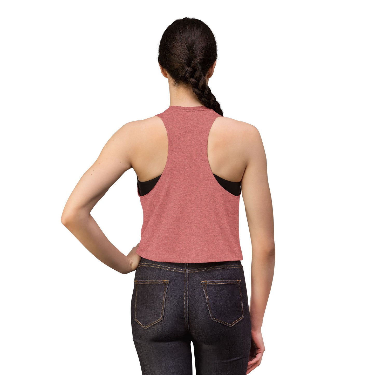 Pastel Bull Skull Crop Top — Women's Boho Western