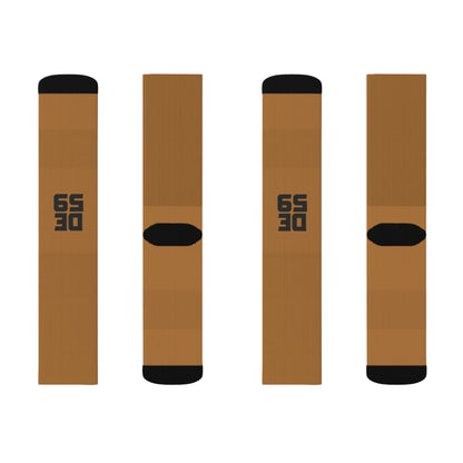 stacked Sublimation Socks