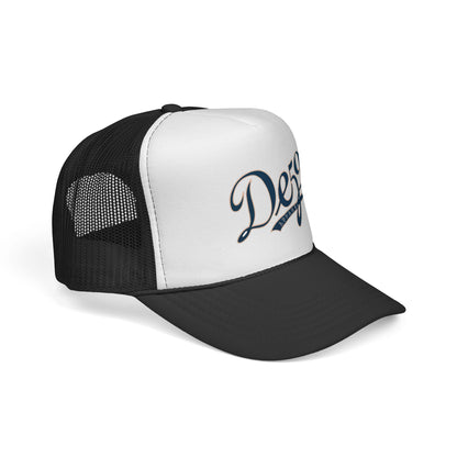 Stylish Embroidered Trucker Cap - Casual Headwear for Everyday Adventures