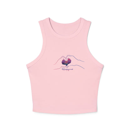 Women's Micro Rib Racer Tank Top