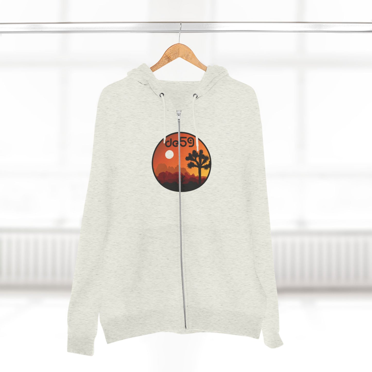 Joshua Unisex Zip Hoodie