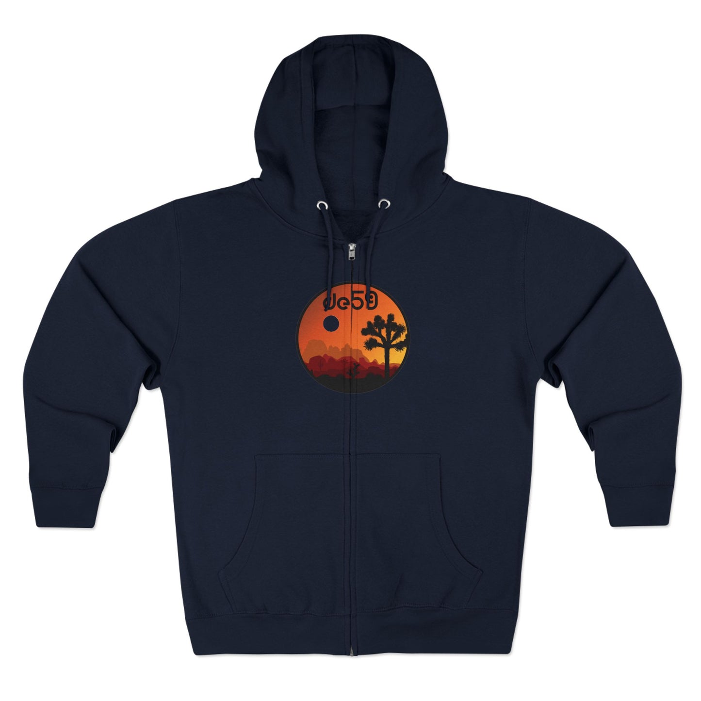 Joshua Unisex Zip Hoodie