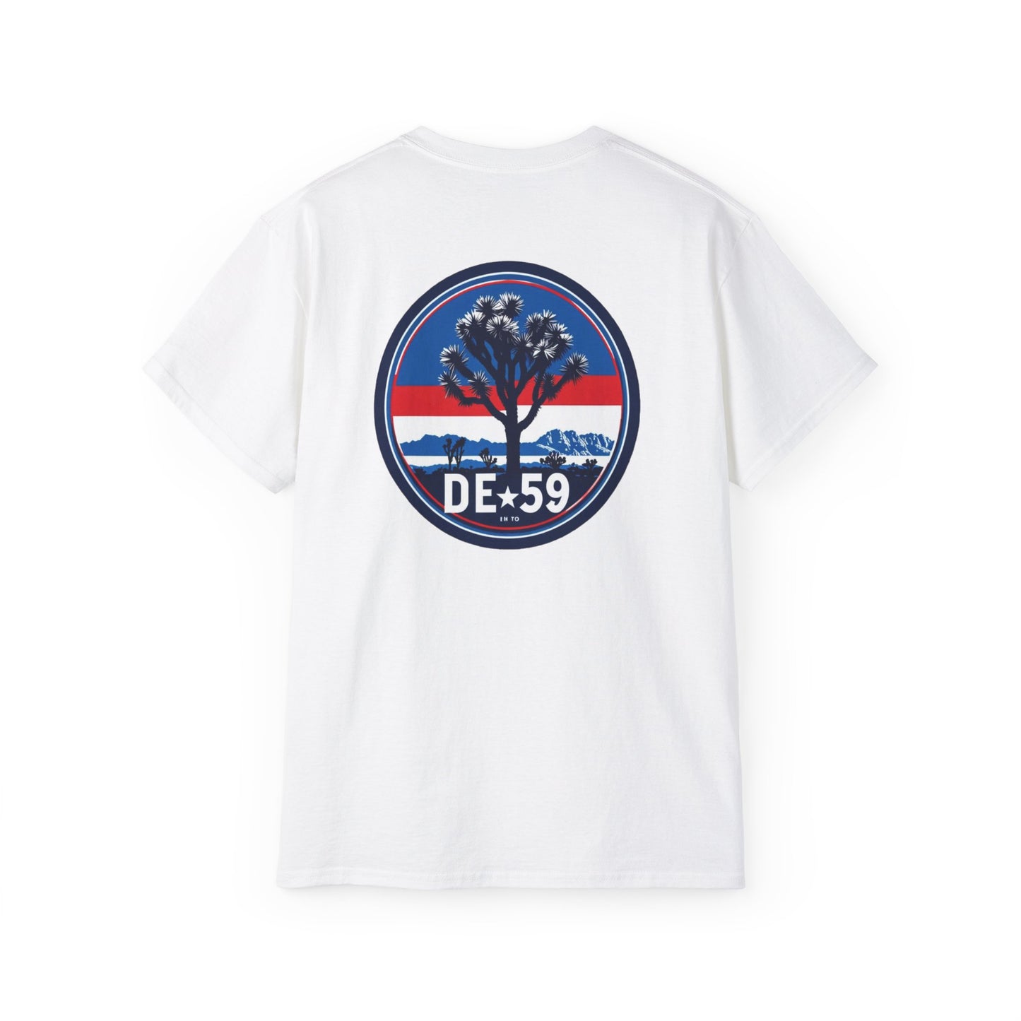 Joshua Tree DE•59 Graphic Tee — Desert Sunset