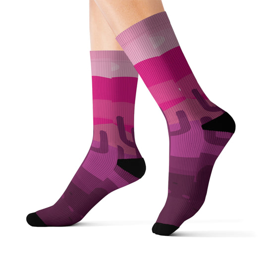 desert rose Sublimation Socks