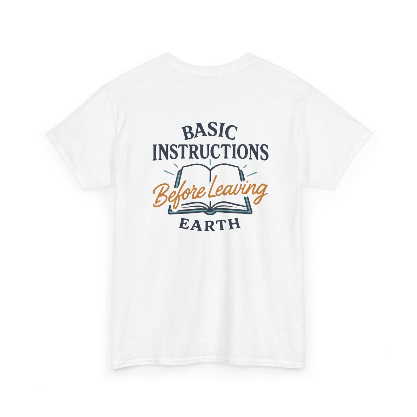 T‑Shirt — "Basic Instructions Before Leaving Earth" Graphic Tee