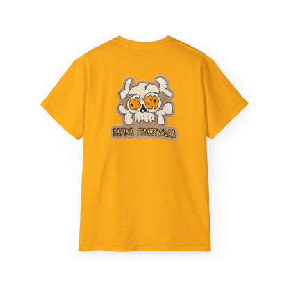 Skull Skatewear T‑Shirt — Retro Skull Logo Tee