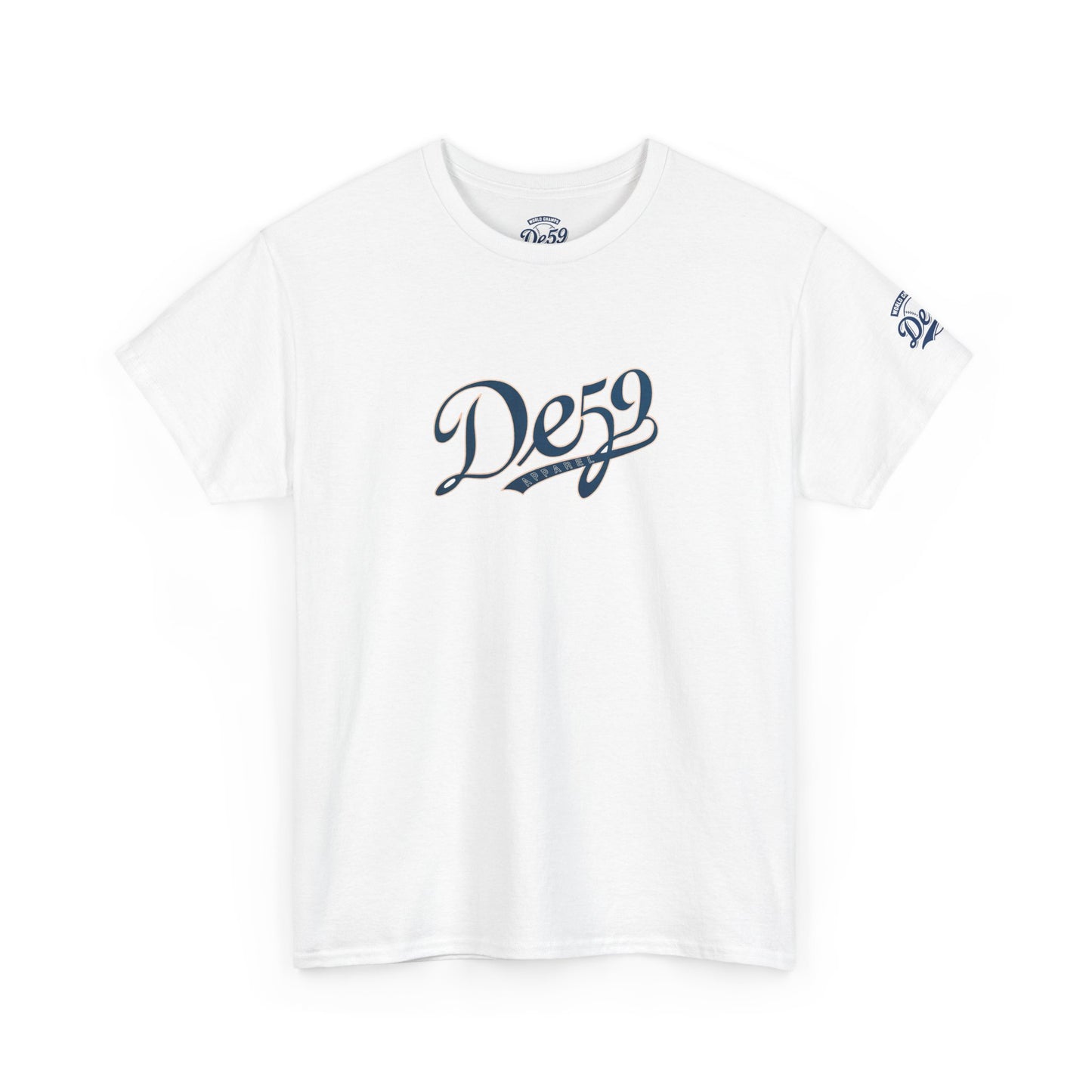 De59 Unisex Heavy Cotton Tee - Stylish and Comfortable Casual Wear