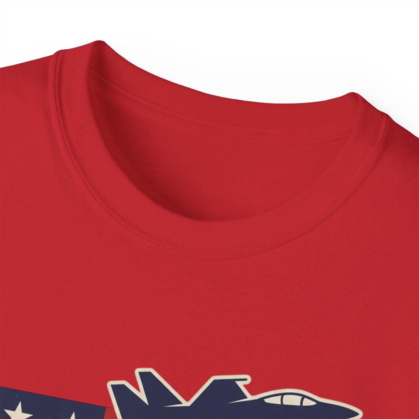 De59 Jet Fighter Tee — American Flag Military Aviation T‑Shirt