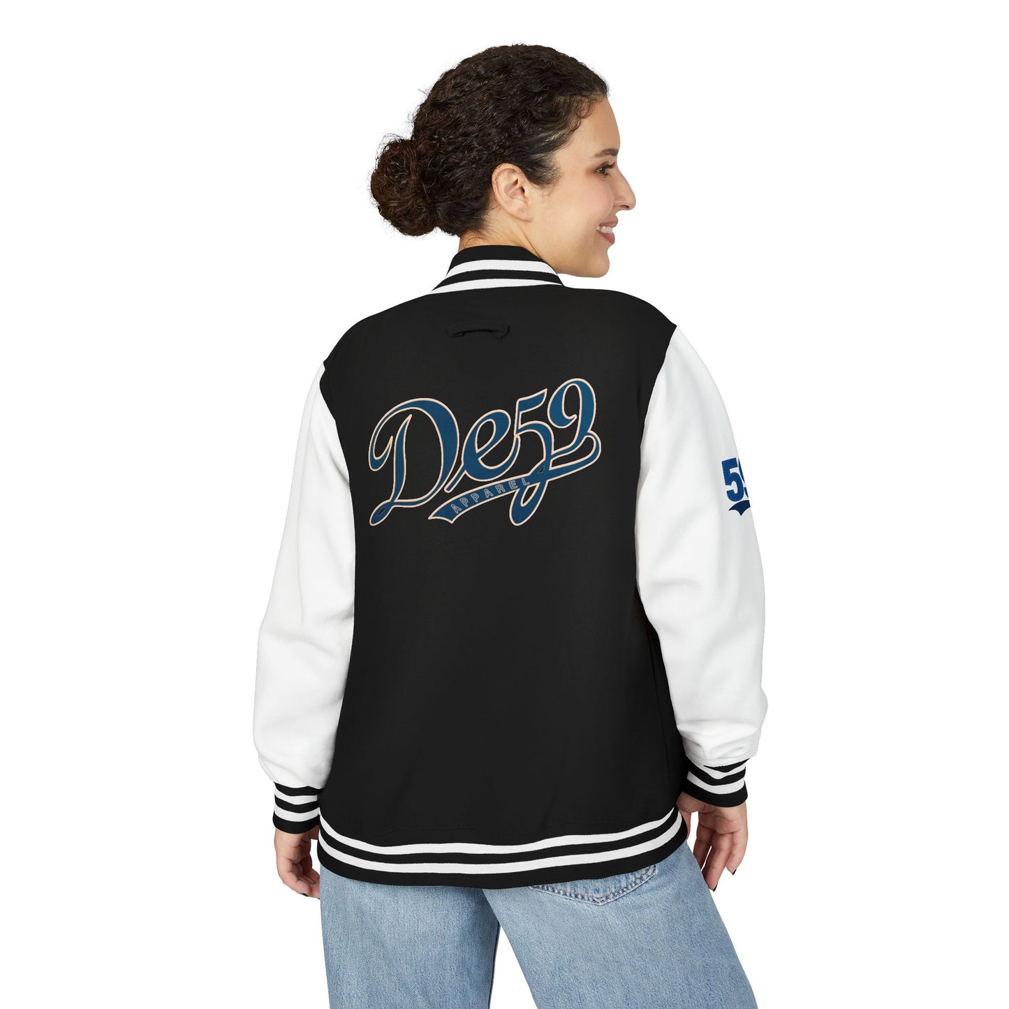 Letterman Jacket — 'De59' Retro world champs Baseball Jacket