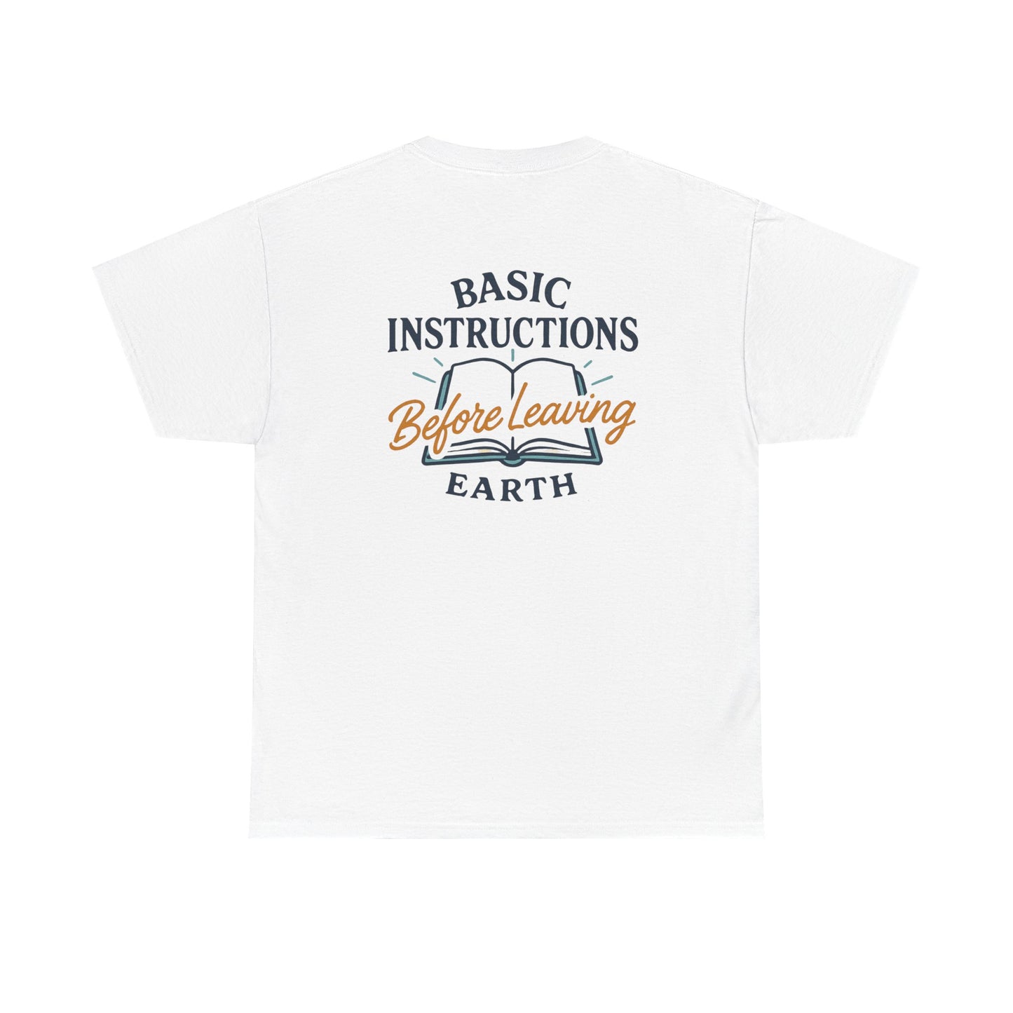 T‑Shirt — "Basic Instructions Before Leaving Earth" Graphic Tee